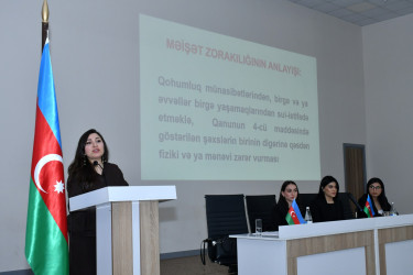 Abşeron rayonunda “Məişət zorakılığından zərərçəkmiş uşaqların müəyyən edilməsi və onlara psixoloji yardımın göstərilməsi” mövzusunda seminar keçirilib