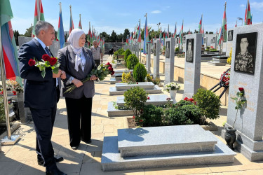 Abşeron rayonunda şəhid ailələri ilə görüşlər davam etdirilir