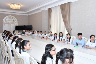 Abşeronda “Heydər Əliyev və Azərbaycan memarlığı” mövzusunda inşa-yazı müsabiqəsi keçirilib