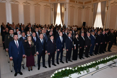 Abşeronda 2025-ci ilin sosial-iqtisadi inkişafının yekunlarına və qarşıda duran vəzifələrə həsr olunan hesabat yığıncağı keçirilib