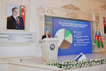 Abşeronda 2025-ci ilin sosial-iqtisadi inkişafının yekunlarına və qarşıda duran vəzifələrə həsr olunan hesabat yığıncağı keçirilib