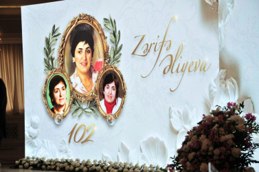 Abşeron rayonunda görkəmli oftalmoloq-alim, akademik Zərifə xanım Əliyevanın 102 illiyi qeyd edilib