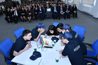 “Zəkaların mübarizəsi” olimpiadasının region mərhələsində “Abşeron” komandası qalib olub