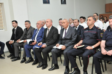 Abşeron rayonunda növbəti vətəndaş qəbulları və görüşlər keçirilib