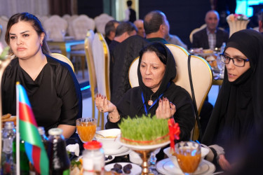 Abşeron rayonunda iftar süfrəsi açılıb