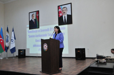 Abşeronda “Suveren Azərbaycanda Təhsil Hüququnun Konstitusion təminatı” mövzusunda silsilə tədbirlər keçirilir