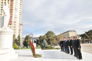 Abşeron rayonunda Yeni Azərbaycan Partiyasının yaranmasının 32-ci ildönümü münasibətilə tədbir keçirilib