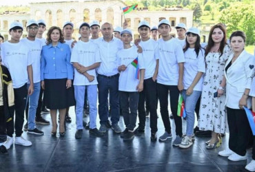 Abşeron məktəbliləri “Könlüm keçir Qarabağdan” adlı respublika incəsənət festival-müsabiqəsinin qalibi oldular