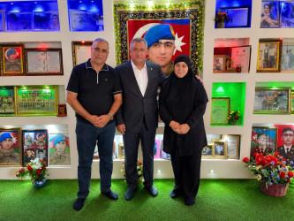 Abşeron rayonunda şəhidlərimiz və onların ailə üzvləri ziyarət olunub