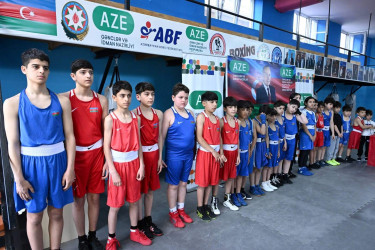 Abşeronda “Cənub” İdman Klubunun boks zalının açılışı olub